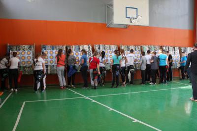 В рязанской СОШ №50 стреляли из лука «Надежды Рязани»